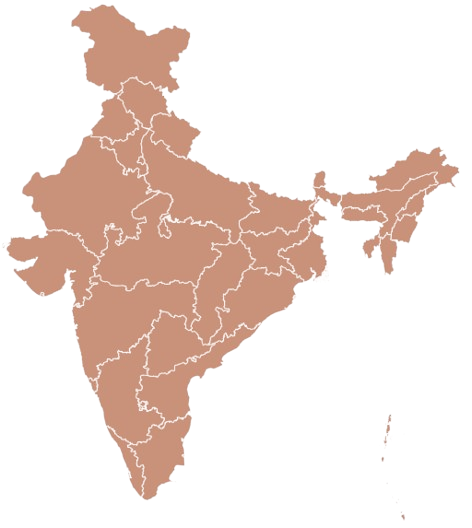 India map showing MKB manufacturing location near Delhi
